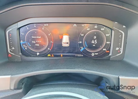 2019 Volkswagen Atlas Sel from USA, damaged, VIN 1V2MR2CA2KC605029